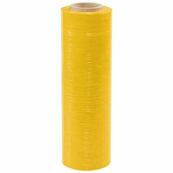 Bsc Preferred 18'' x 80 Gauge x 1500' Yellow Cast Hand Stretch Film, 4PK S-2900Y